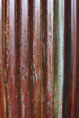 red old rot erode zinc background texture