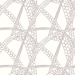 Seamless abstract line pattern