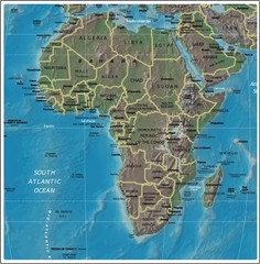 Africa map