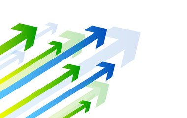 frecce, direzione, salire, salita, successo