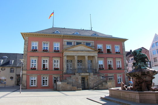 Rathaus am Marktplatz in Detmold