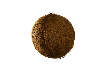 Coconut on an isolated background