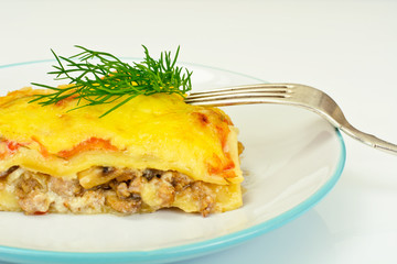 Lasagna with Minced Meat