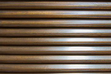 Obraz premium Tło stary drewniany closset z bliska