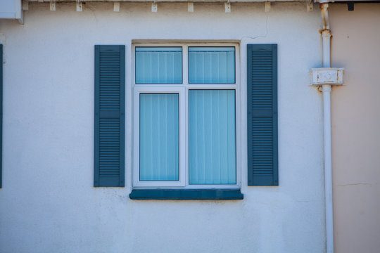 Old Blue Window