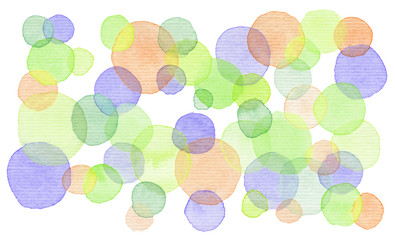 Hand painted watercolor background