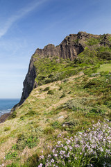 View of Seongsan Ilchulbong (