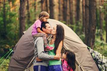 The family together.