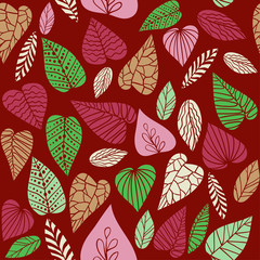 Leaves background