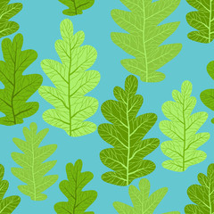 Leaves green pattern