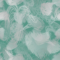 Fototapeta na wymiar Seamless pattern with scribbles frames.
