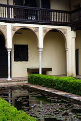 Courtyard of home of Chapiz (Casa del Chapiz).  Granada