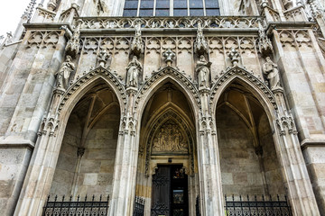 Votive Church (Votivkirche) on Ringstrasse in Vienna, Austria.