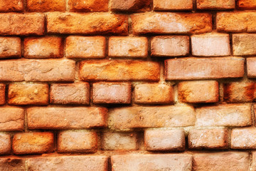 Vintage brick wall background