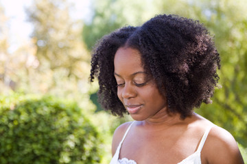 African American Woman Healthy Lifestyle