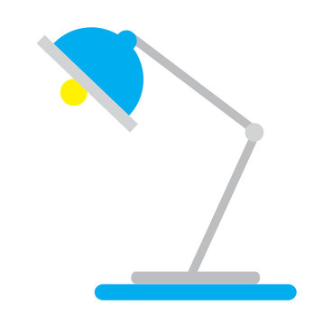 Blue Desk Lamp