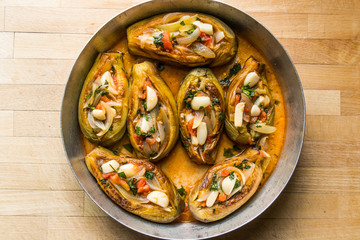 imam bayildi / Turkish traditional eggplant