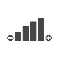 Volume Icon, Volume adjustment vector icon