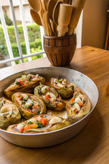 imam bayildi / Turkish traditional eggplant