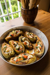 imam bayildi / Turkish traditional eggplant