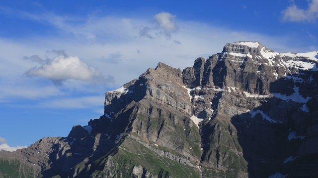 Peak of Mt Glarnisch