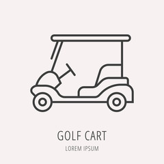 Fototapeta premium Golf Game Icon or Element