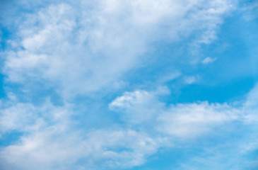 Fototapeta premium blue sky background with white clouds