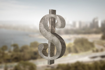 Safe deposit symbol .  Mixed media