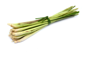 lemon grass isolated on white background