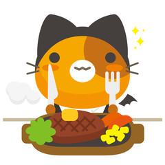 ネコとーく。デビル+グルメ