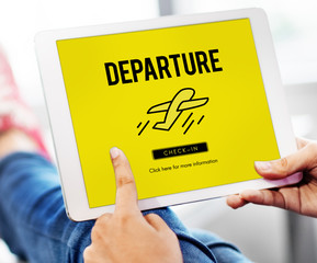 Transport Travel Departure Take off Concept