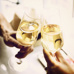 Toast Cheers Alcohol Beverage Celebration Party Concept