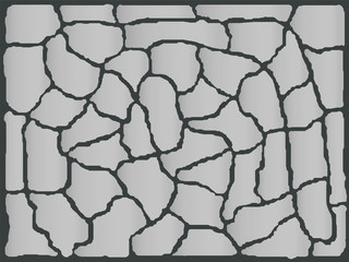 Fundo de mosaico de pedras cinzas