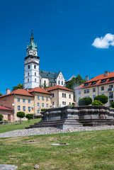 Obraz premium Castle Main Square Kremnica Slovakia