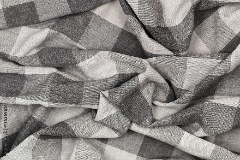 Poster wavy on cloth for pattern and background