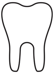 Teeth Icon Outline