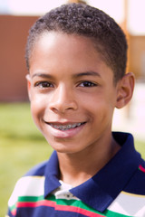 African American Young Boy
