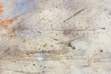 abstract painting with blurry and stained structure.