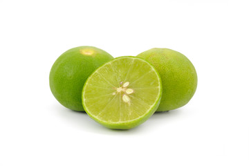 Fresh lime and slice