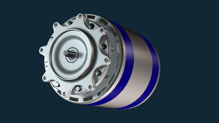 Elektromotor für einen PKW-Antrieb