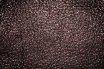 Brown leather texture or leather background for design with copy space for text or image.