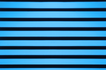 Blue folding screen, closeup