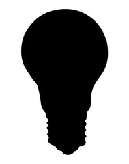 Light bulb. Vector drawing