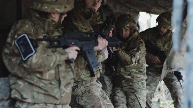 Army soldiers storm house to free hostage