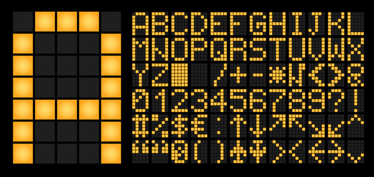 Led Font