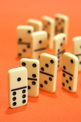 Domino Principle Concept