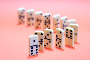 Domino Principle Concept