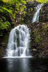 Fototapeta na wymiar Rha Waterfall, Uig, Skye