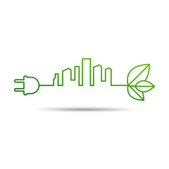 Ecology concept. save world