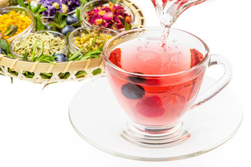 きれいになるハーブティー　 Beautiful herb tea